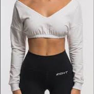 Echt Apparel Dream Top in White - XS - Oversized